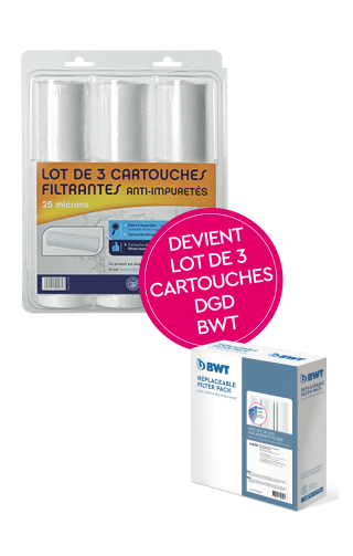 NOUVEAU BWT Blue, Adoucisseur d'eau calcaire - CPED